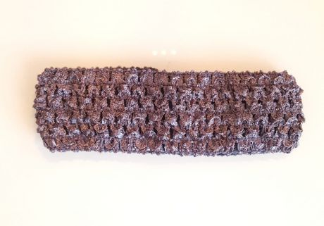 Ткань Caramelkalife Резинка сетчатая, ширина 4 см. Цвет Серый.