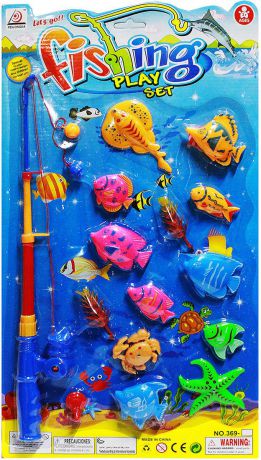 Игровой набор Веселая рыбалка-1, 100094951, 13 предметов