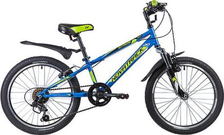 Велосипед детский Novatrack Extreme, колесо 20", рама 10", 20SH6V.EXTREME.BL9, синий