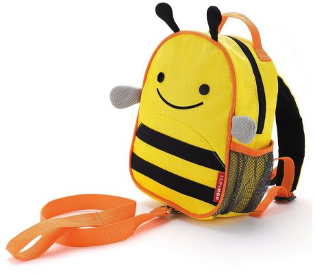 Skip Hop Рюкзак дошкольный Пчела с поводком