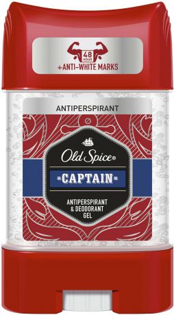 Гелевый дезодорант-антиперспирант Old Spice Captain, 80 мл