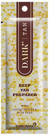 Tannymaxx Крем-ускоритель для загара Dark Deep Tan Preparer, без бронзаторов. с маслом конопли и комплексом витаминов, 15 мл