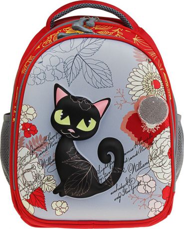 Рюкзак для девочки Luris Джерри 4 3D Кошка, 3105351, разноцветный