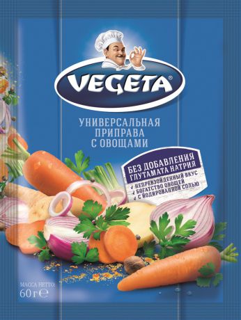 Приправа Vegeta, универсальная, 60 г
