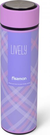 Термос Fissman, цвет: фиолетовый, 500 мл. 9779