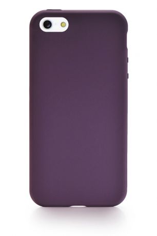 Чехол для сотового телефона Gurdini Soft Lux 903369 для Apple iPhone 5/5S/SE, фиолетовый