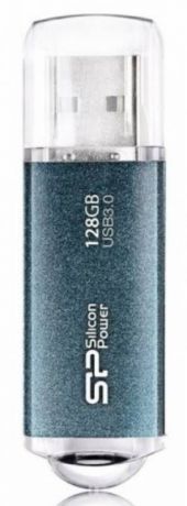 USB-накопитель Silicon Power Marvel M01 128GB, SP128GBUF3M01V1B, blue