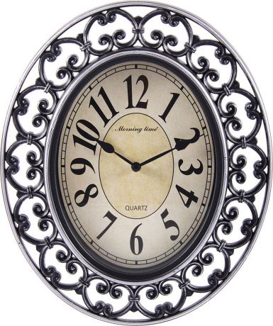 Настенные часы Русские подарки, 122332, серый