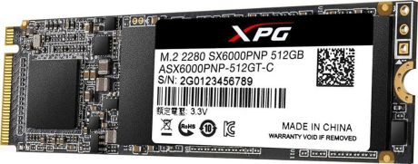 SSD-накопитель ADATA XPG SX6000 Pro, 512 ГБ
