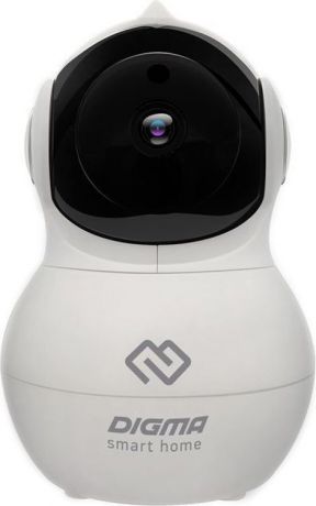 Камера видеонаблюдения Digma DiVision 400 2.8-2.8мм, белый, черный