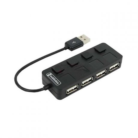 USB-концентратор Mobiledata Разветвитель USB 2.0 на 4 порта