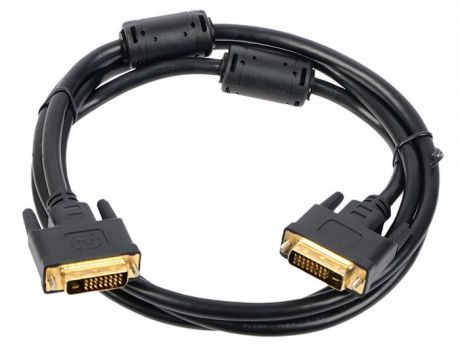 Кабель Mobiledata DVI-DVI 24+1, черный, Gold, черный