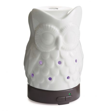 Аромадиффузор Candle Warmers "Сова Diffuser Owl 100мл."SDOWL, белый