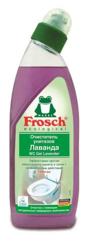 Очиститель для унитазов "Frosch", с ароматом лаванды, 750 мл
