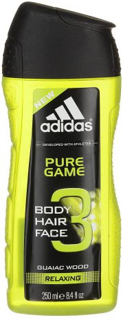 Adidas "Pure Game". Гель для душа, 250 мл