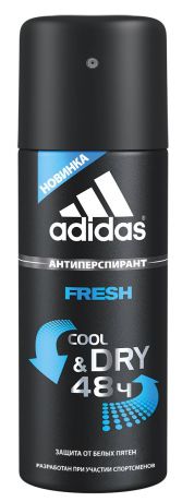 Adidas "Action 3 Fresh For Man". Дезодорант-антиперспирант, 150 мл