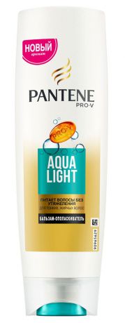 Pantene Pro-V Бальзам-ополаскиватель "Aqua Light", для тонких и склонных к жирности волос, 360 мл