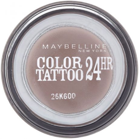 Maybelline New York Тени для век "Color Tattoo 24 часа", оттенок 40, Долговечный коричневый, 4 мл