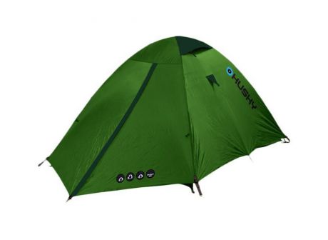 Палатка Husky Bret 2 Light Green, цвет: светло-зеленый
