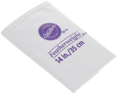 Кондитерский мешок "Wilton", многоразовый, цвет: белый, 35 см