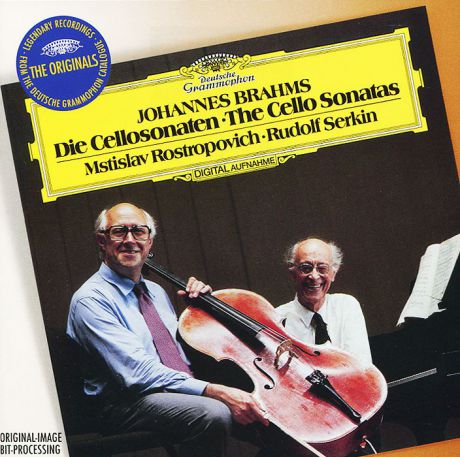 Мстислав Ростропович,Рудольф Серкин Rudolf Serkin, Mstislav Rostropovich. Brahms. The Cello Sonatas