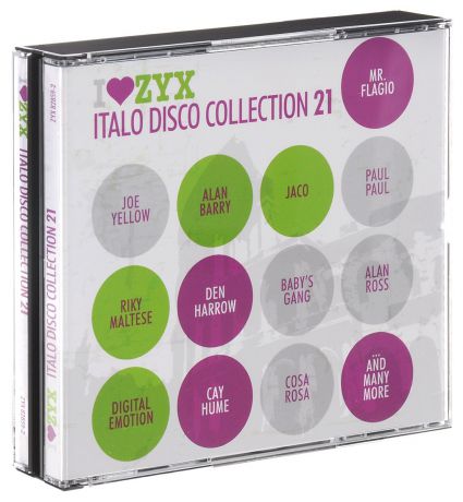 Флагио Мистер,Scotch,Дэн Хэрроу,Алан Барри Zyx Italo Disco Collection 21 (3 CD)
