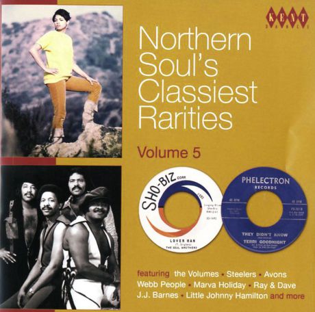 "The Volumes",Marva Holiday,"The Steelers",Клиффорд Карри,Mouse,The Traps,J. J. Barnes,"The Soul Brothers",Мел Дэвис,Дэвид Пиплс Northern Soul