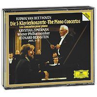 Vienna Philharmonic Orchestra,Кристиан Цимерман,Леонард Бернштейн Krystian Zimerman, Leonard Bernstein. Beethoven. The Piano Concertos (3 CD)