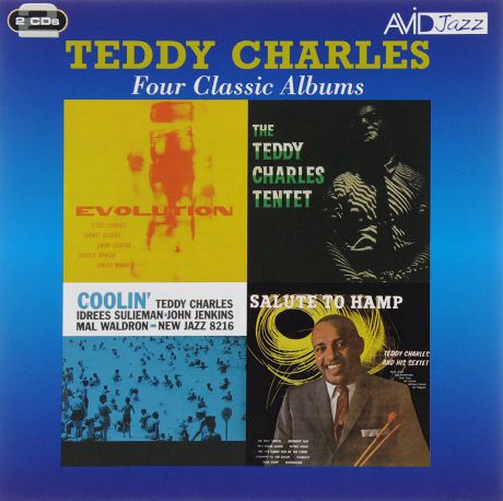 Тедди Чарльз Avid Jazz. Teddy Charles. Four Classic Albums (2 CD)