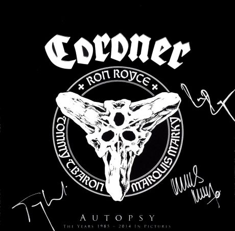 Coroner Coroner. Autopsy (LP + 3 Blu-ray)