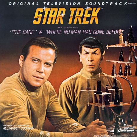 Алехандер Куредж Star Trek. The Cage / Where No Man Gone Before. Original Television Soundtrack (LP)