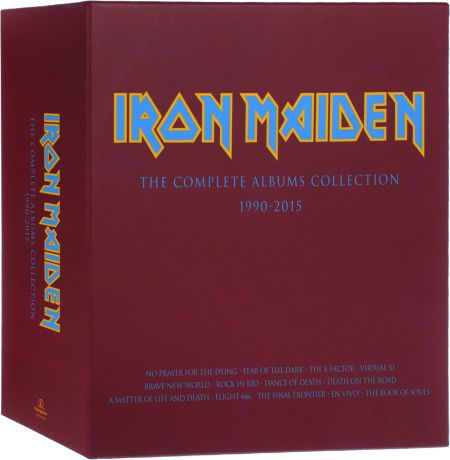 "Iron Maiden" Iron Maiden. The Complete Albums Collection 1990-2015 (3 LP)