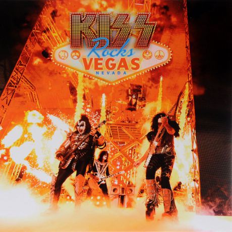 "Kiss" Kiss. Rocks Vegas (2 CD + DVD + Blu-Ray)