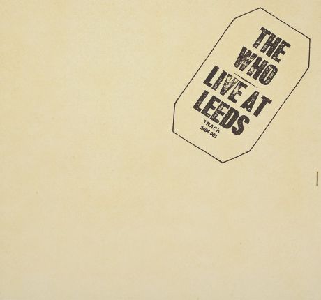 "The Who" The Who. Live At Leeds (LP)