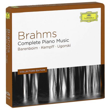 Barenboim, Kempff, Ugorski. Brahms. Complete Piano Music (9 CD)
