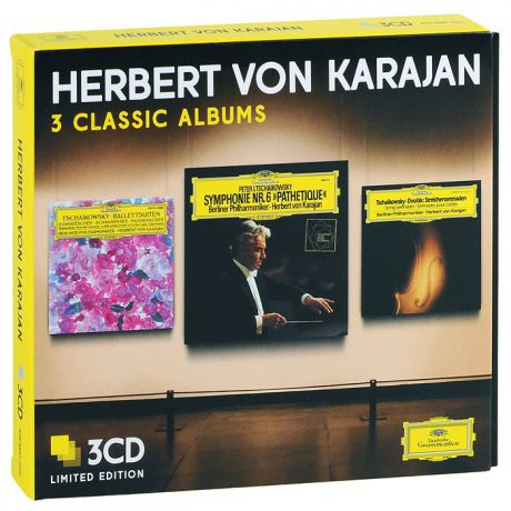 Герберт Караян,Philharmonia Orchestra,Berliner Philharmoniker Herbert Von Karajan. 3 Classic Albums. Limiten Edition (3 CD)