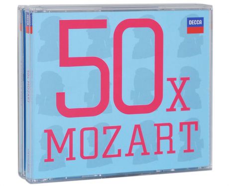 50 x. Mozart (3 CD)