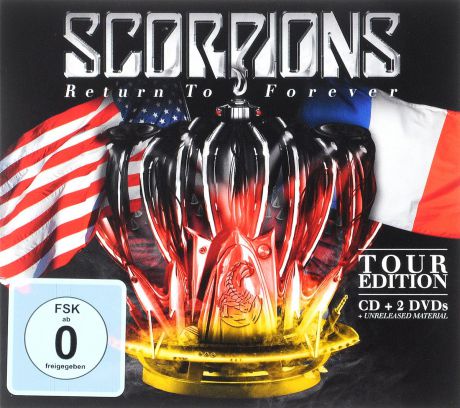 "Scorpions" Scorpions. Return To Forever. Tour Edition (CD + 2 DVD)