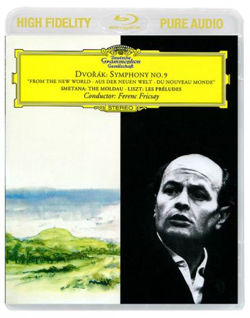 Ференц Фриксэй,Radio Symphonie Orchester Berlin,Berliner Philharmoniker Ferenc Fricsay. Dvorak. Symphony No.9 / Smetana. The Molda / Liszt. Les Preludes (Blu-Ray Audio)