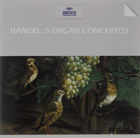 Тревор Пиннок,The English Concert,Саймон Престон Trevor Pinnock. Handel. 5 Organ Concertos