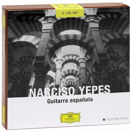 Нарцисо Йепес Narciso Yepes. Guitarra Espanola (5 CD)