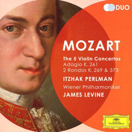 Ицхак Перлман,Wiener Philharmoniker,Джеймс Левайн Itzhak Perlman. Mozart. The 5 Violin Concertos (2 CD)
