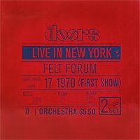 "The Doors" The Doors. Live In New York (2 LP)