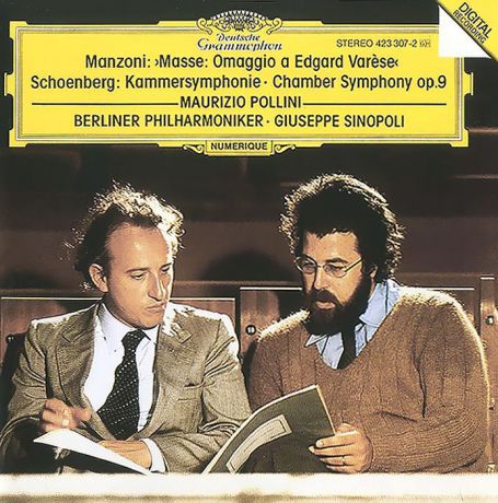 Маурицио Поллини,Berliner Philharmoniker,Джузеппе Синополи Maurizio Pollini. Manzoni. Masse: Omaggio A Edgard Varese / Schoenberg. Chamber Symphony Op. 9