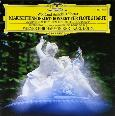 Карл Боэм Karl Boehm. Mozart: Clarinet Concerto, Flute & Harp Concerto