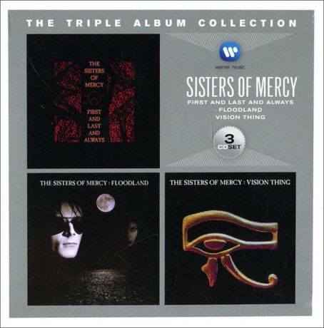 "The Sisters Of Mercy" Sisters Of Mercy. The Triple Album Collection (3 CD)