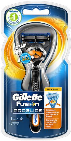 Gillette Fusion5 ProGlide Мужская Бритва + 1 сменная кассета