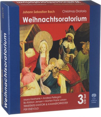 Per Enevold,Trinitatis Kantori & Kammerorkester Per Enevold. Johann Sebastian Bach. Weihnachtsoratorium (3 SACD)