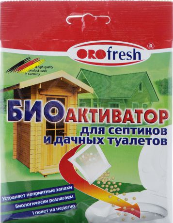 Биоактиватор для септиков и дачных туалетов "ORO-Fresh", 25 г