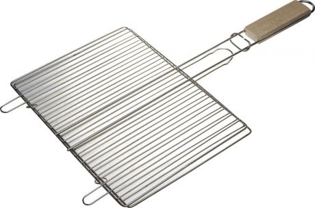 Решетка-гриль Grinda "Barbecue", плоская, нержавеющая сталь, 30 х 22,5 см